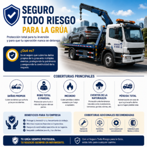 Seguro Todo Riesgo para la Grúa